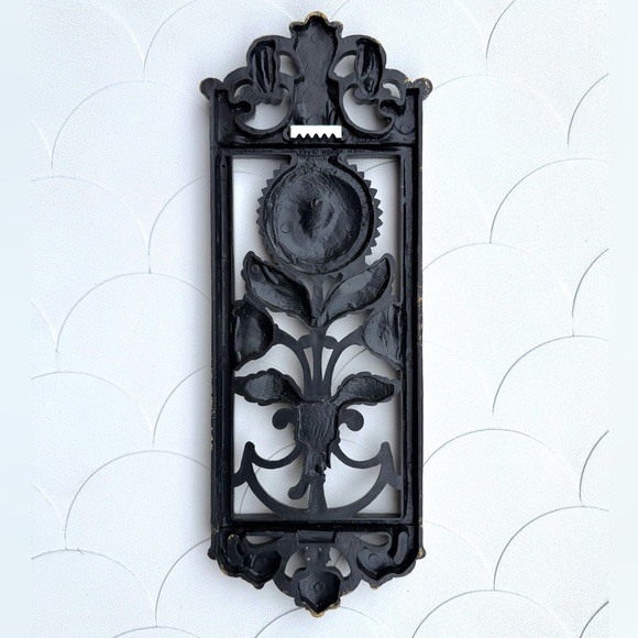 VINTAGE MCM Homco Flower Wall Plaque - Picture 3 of 8